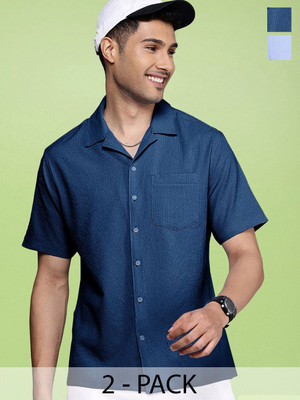 Moda Rapido Men Solid Casual Multicolor Shirt