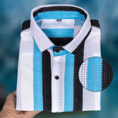 Manjubaa Enterprise Men Striped Casual Multicolor Shirt