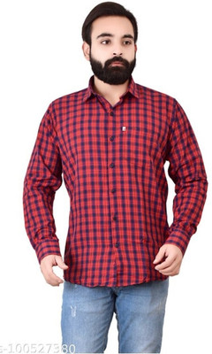 Arthz Fashion Trend Men Checkered Casual Multicolor Shirt