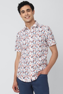 Simon Carter London Men Printed Casual Multicolor Shirt