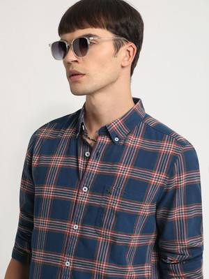 THE BEAR HOUSE Men Checkered Casual Multicolor Shirt