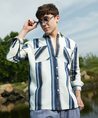 CAMPUS SUTRA Men Solid Casual Multicolor Shirt