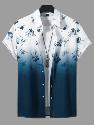 METRONAUT Men Printed Casual Multicolor Shirt