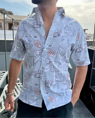 Abizzstore Retails Surat Men Floral Print Casual Multicolor Shirt