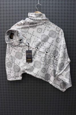 fitoda fashion Men Printed Casual White, Grey Shirt