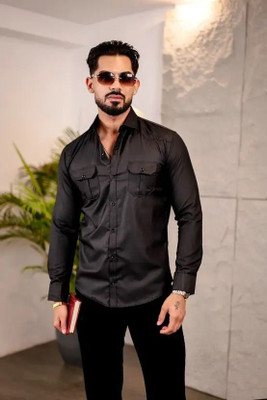 VSTRR THE INDIAN TOUCH Men Solid Casual Multicolor Shirt