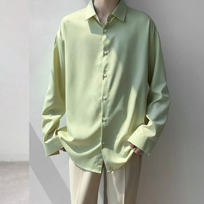 SHABIB Men Solid Casual Green Shirt