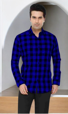 SHAH TEXTILES Men Checkered Formal Multicolor Shirt