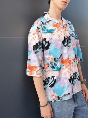 Kook N Keech Men Printed Casual Multicolor Shirt