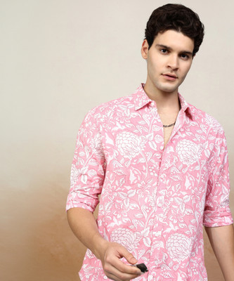 HIGHLANDER Men Printed Casual Multicolor Shirt