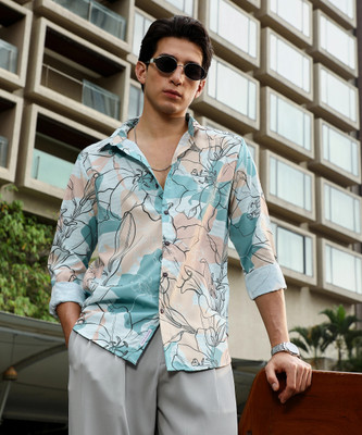 CAMPUS SUTRA Men Printed Casual Multicolor Shirt