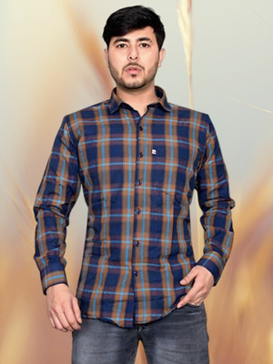 VK WINTER WEAR Men Striped Casual Multicolor Shirt