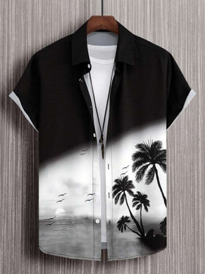 Indissoluble Men Floral Print Casual Multicolor Shirt
