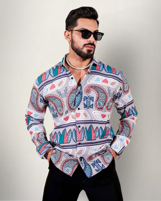 METRONAUT Men Solid Casual Multicolor Shirt