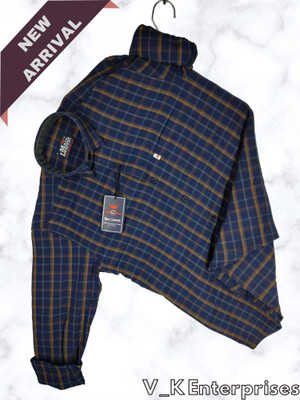 Marc Laurent Men Checkered Casual Multicolor Shirt