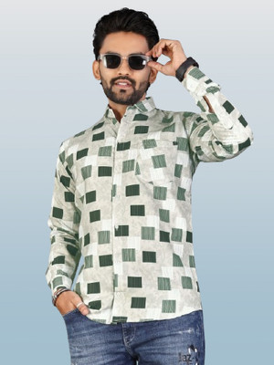 ISUEL FAB Men Printed Formal Multicolor Shirt
