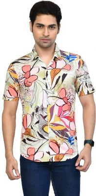 altius Men Printed Casual Multicolor Shirt