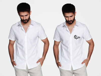 ASHIMA FAB TEX Men Printed Casual Multicolor Shirt(Pack of 2)