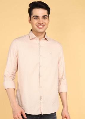 KILLER Men Solid Casual Brown Shirt