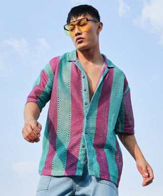 CAMPUS SUTRA Men Printed Casual Multicolor Shirt