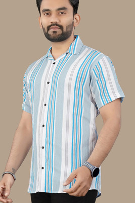 METRONAUT Men Self Design Casual Multicolor Shirt