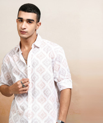 HIGHLANDER Men Printed Casual Multicolor Shirt