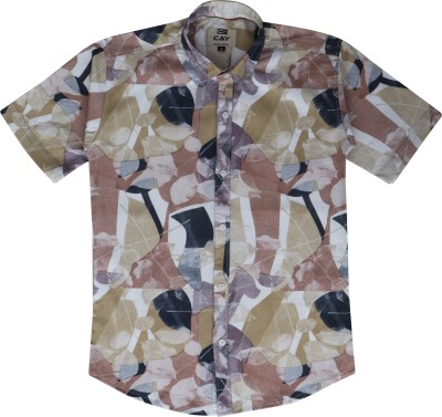 Cay Boys Printed Casual Multicolor Shirt