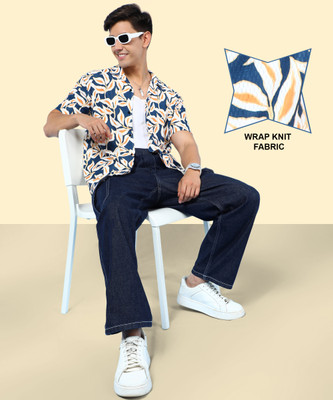 INDICLUB Men Printed Casual Multicolor Shirt