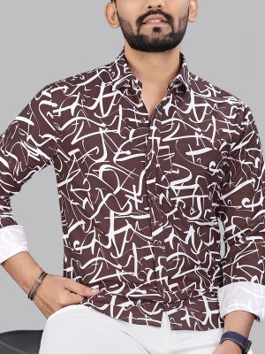 METRONAUT Men Printed Casual Multicolor Shirt