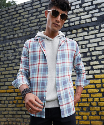 CAMPUS SUTRA Men Checkered Casual Multicolor Shirt