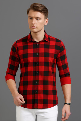 SOLVYN Men Checkered Casual Multicolor Shirt