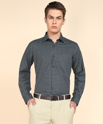 VAN HEUSEN Men Checkered Formal Multicolor Shirt
