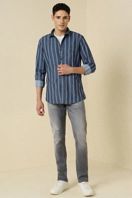 Allen Solly Men Striped Casual Multicolor Shirt