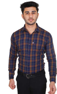 Arthz Fashion Men Checkered Casual Multicolor Shirt