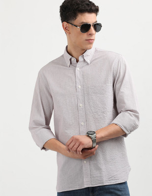 TOMMY HILFIGER Men Solid Casual Red Shirt