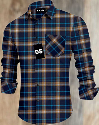 VASTRAM TREND Men Checkered Casual Multicolor Shirt