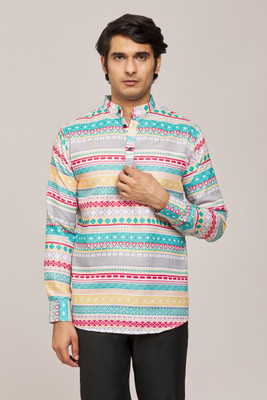 StellLIFESTYLE Trend Men Solid Casual Multicolor Shirt