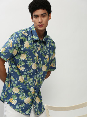 SHOWOFFFF Men Printed Casual Multicolor Shirt