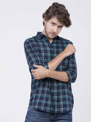 KETCH Men Checkered Casual Multicolor Shirt