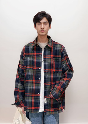 SHABIB Men Checkered Casual Multicolor Shirt