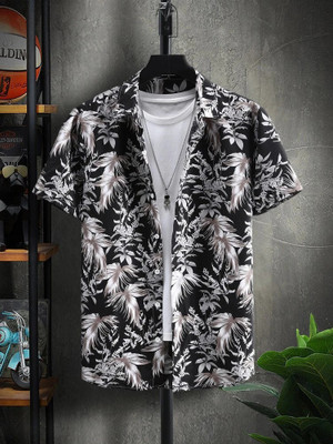 Prinza Men Printed Casual Multicolor Shirt