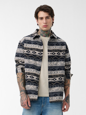The Souled Store Men Printed Casual Multicolor Shirt