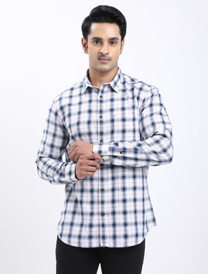 INDIAN TERRAIN Men Checkered Casual Multicolor Shirt