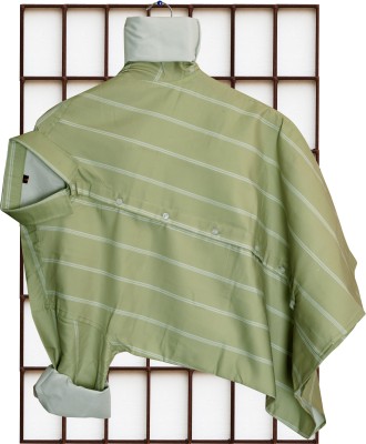 ugam traders Men Self Design Casual Green Shirt