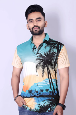 Gela Fashion Men Printed Casual Multicolor Shirt