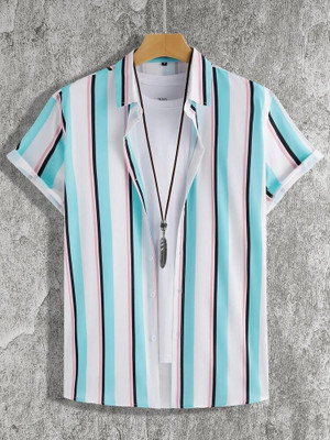 METRONAUT Men Printed Casual Multicolor Shirt