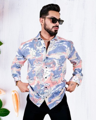 Bajrangfab Men Self Design Casual Multicolor Shirt