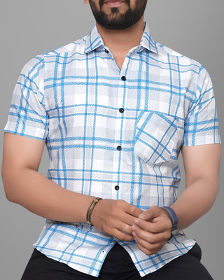 METRONAUT Men Checkered Casual Multicolor Shirt