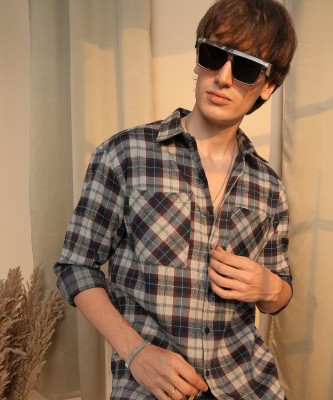 CAMPUS SUTRA Men Striped Casual Multicolor Shirt