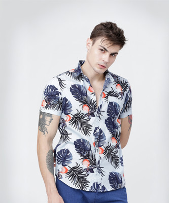 HIGHLANDER Men Printed Casual Multicolor Shirt